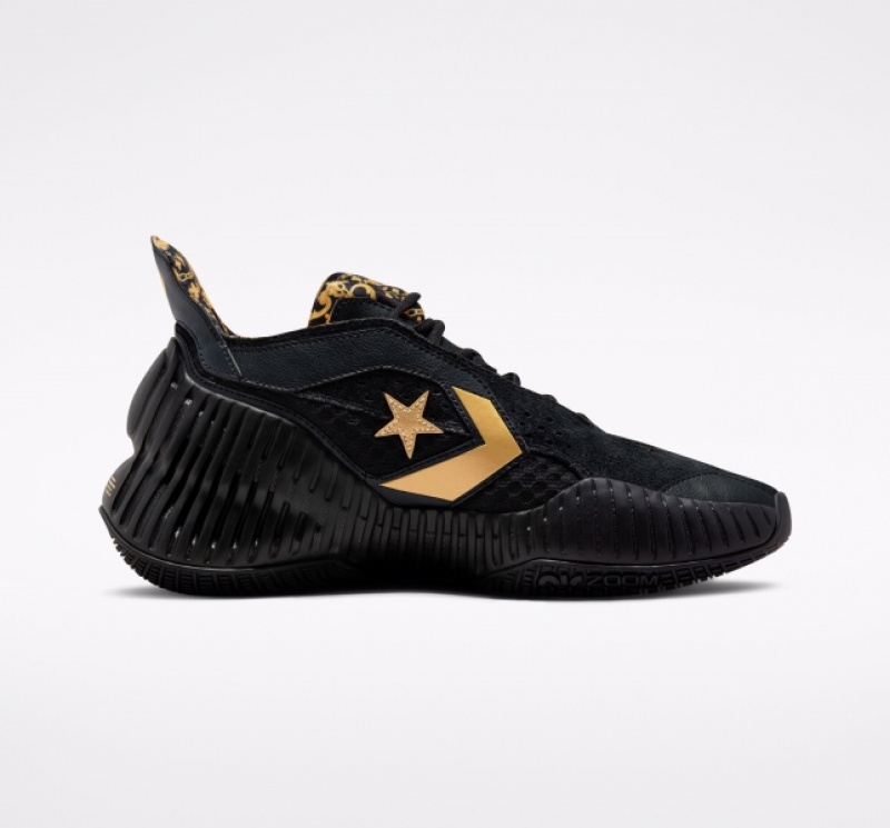 Basketbalove Topanky Converse All Star BB Prototype CX Gold Detail Panske Čierne Ruzove | 485BNSIDH
