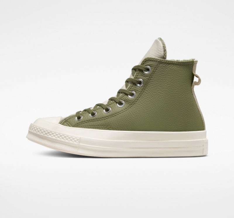 High Top Converse Chuck 70 Counter Climate Damske Utility/Papyrus/Egret | 156OETYFH