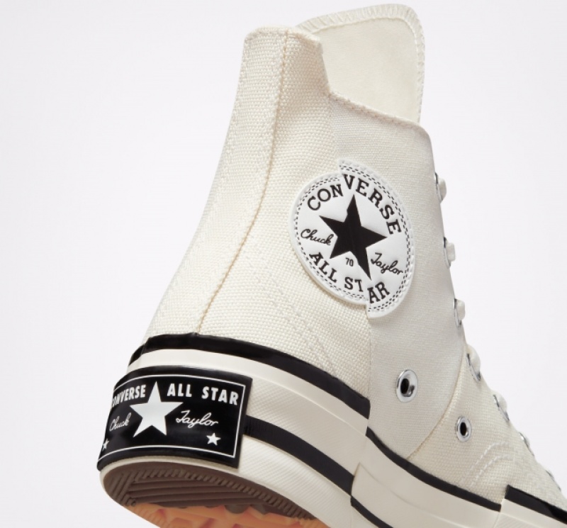 High Top Converse Chuck 70 Plus Damske Čierne | 645GXZRDI