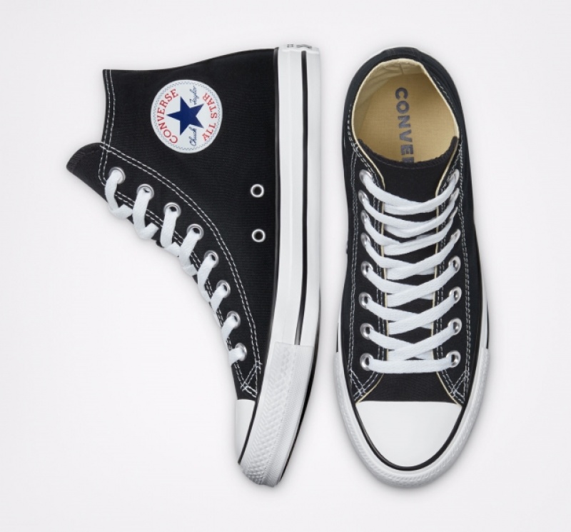 High Top Converse Chuck Taylor All Star Klasické Damske Čierne | 893ETQYBI