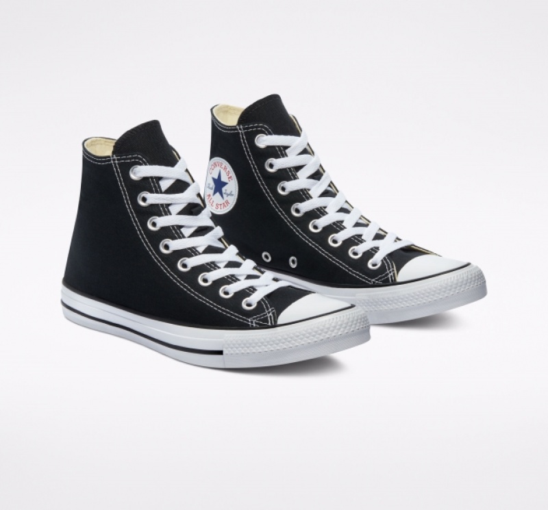 High Top Converse Chuck Taylor All Star Klasické Damske Čierne | 893ETQYBI