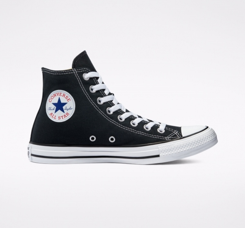 High Top Converse Chuck Taylor All Star Klasické Damske Čierne | 893ETQYBI