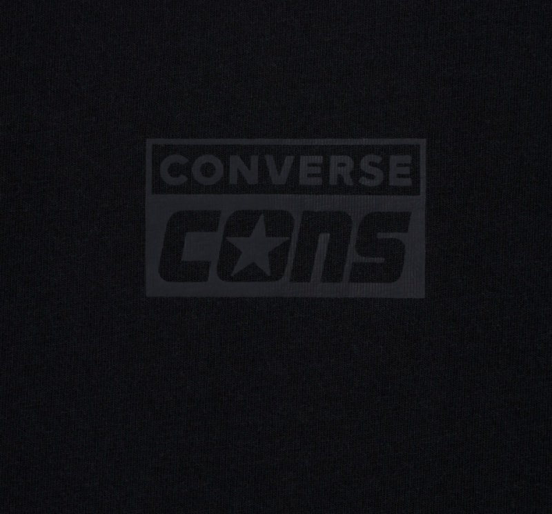 Tricko Converse CONS Grafika Panske Čierne | 507YRSEHK